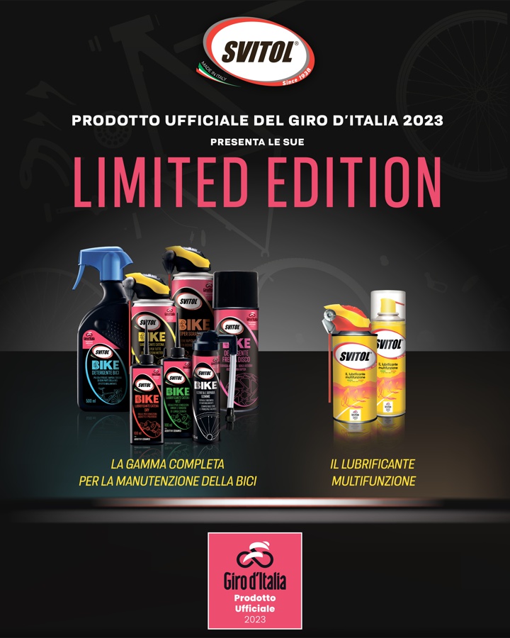 Svitol è Prodotto Ufficiale del Giro d’Italia 2023